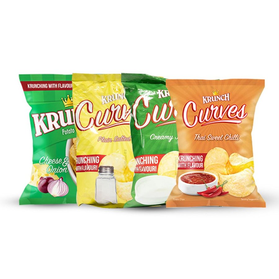Curves 48 × 30g Mixed Box Assorted